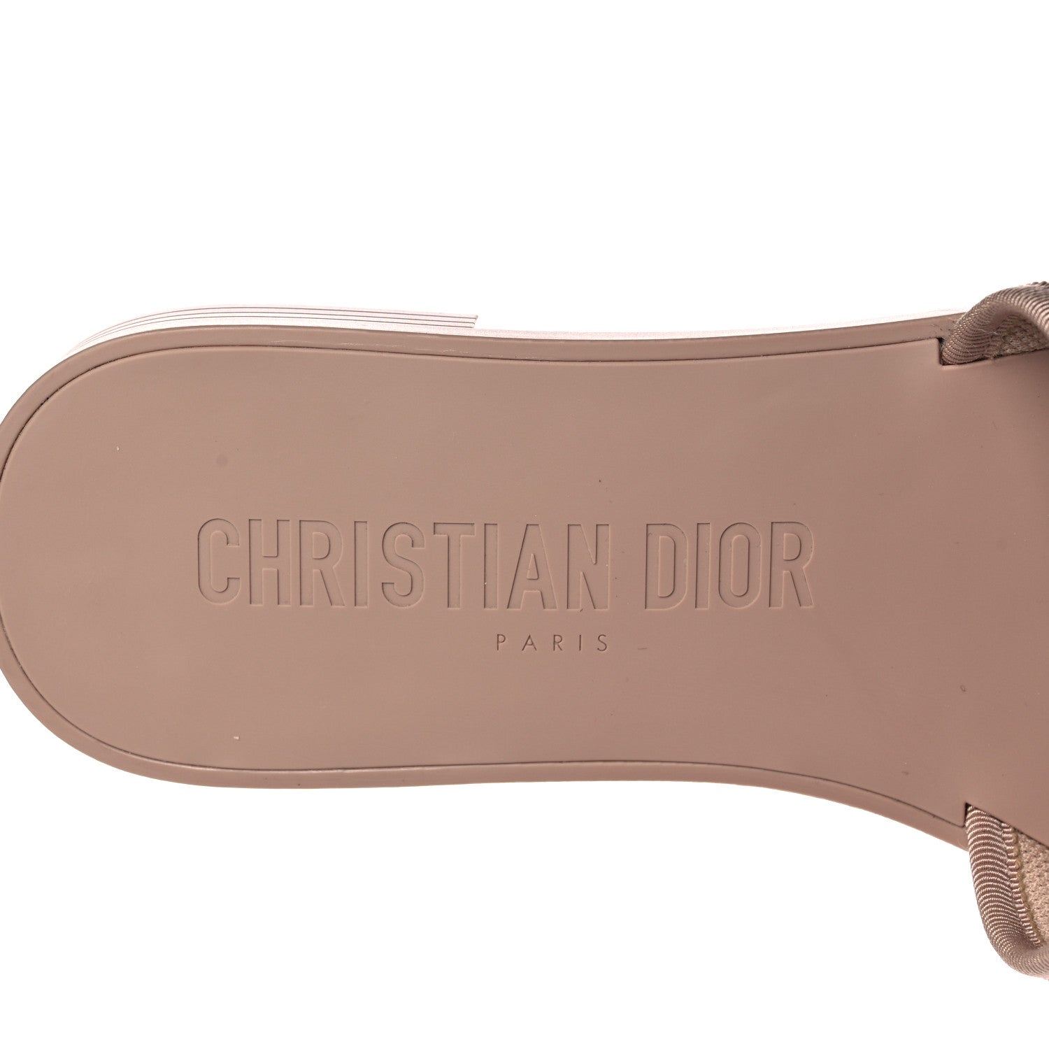 Christian Dior Nylon Camouflage Dio(r)evolution Slide Sandals 39 Nude 7 of 9