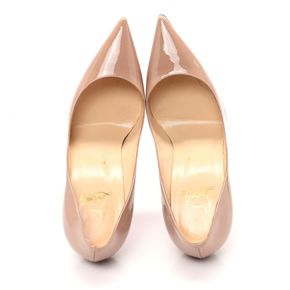 Christian Louboutin Patent Decollete 554 100 Pumps 39 Nude 2 of 8