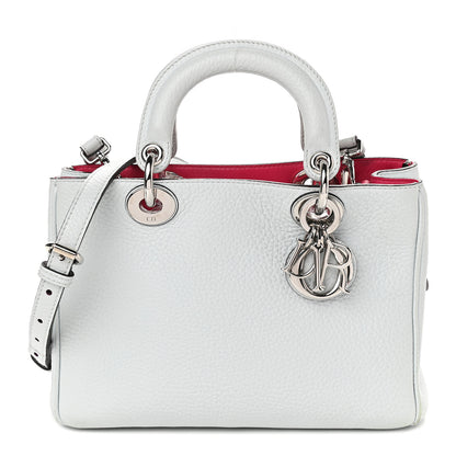 Christian Dior Bullcalf Mini Diorissimo Tote White 1 of 10