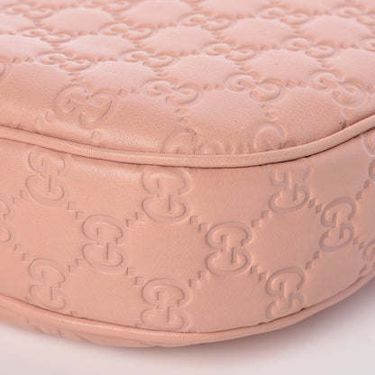 Gucci Guccissima Small Hobo Soft Pink 9 of 9