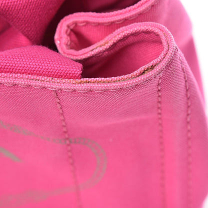 Prada Canapa Small Logo Tote Fuxia 10 of 14