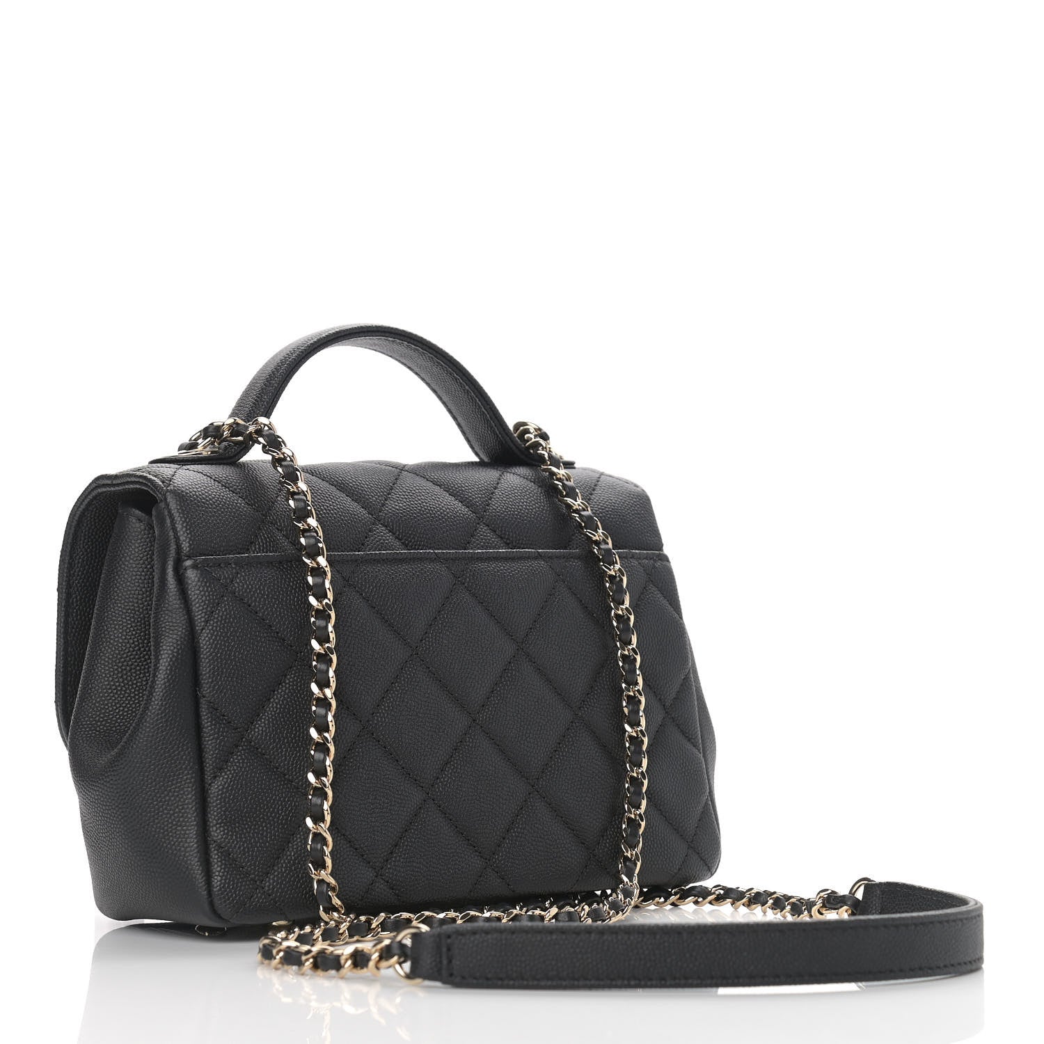 Chanel Caviar Quilted Small Business Affinity Flap Black 2 of 9