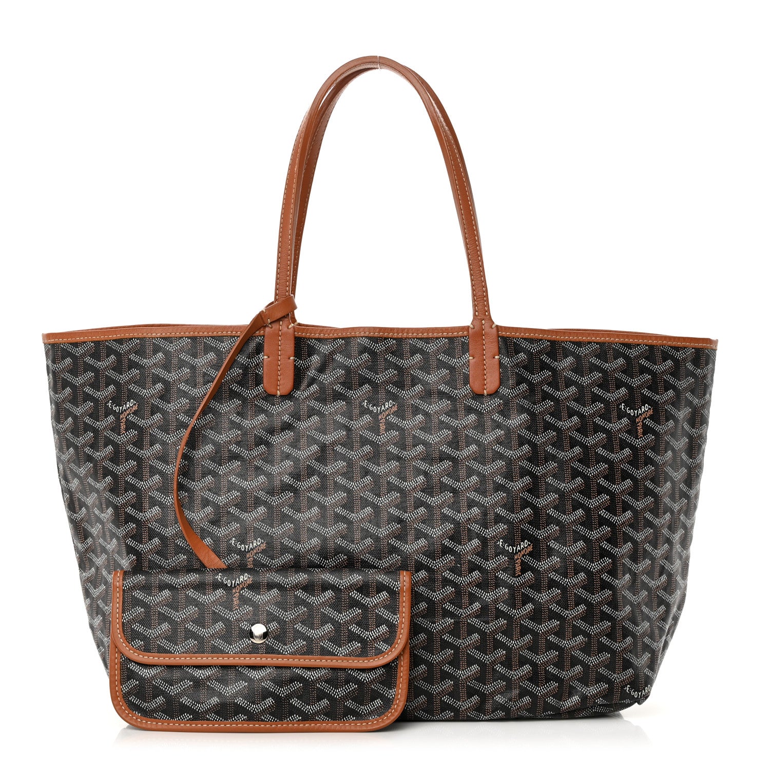 Goyard Goyardine Saint Louis PM Black Gold 1 of 15