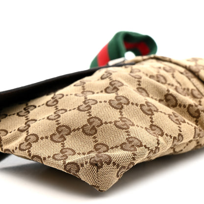 Gucci Monogram Web Belt Bag Dark Brown 10 of 11