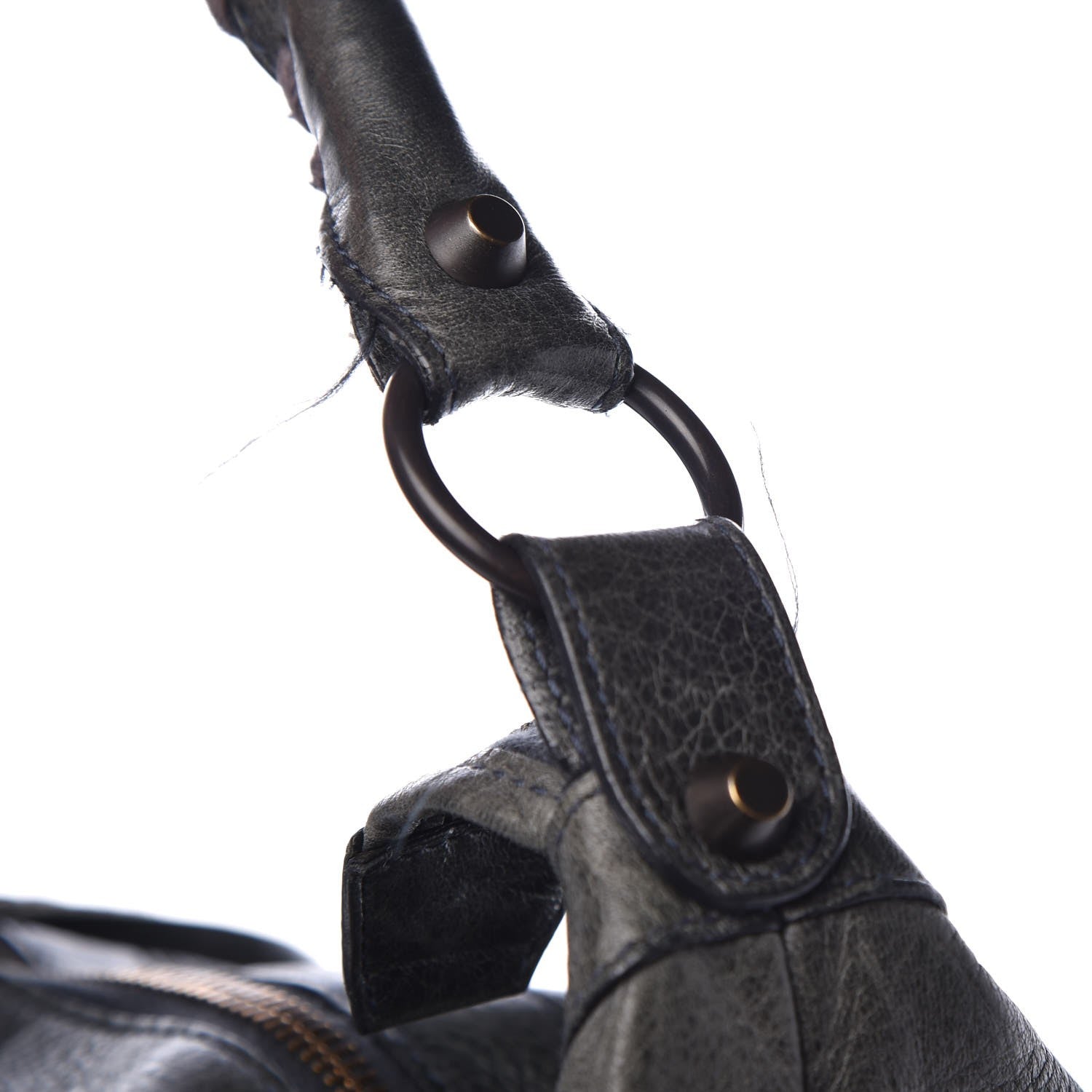 Balenciaga Agneau Classic Hardware Day Hobo Anthracite 9 of 13