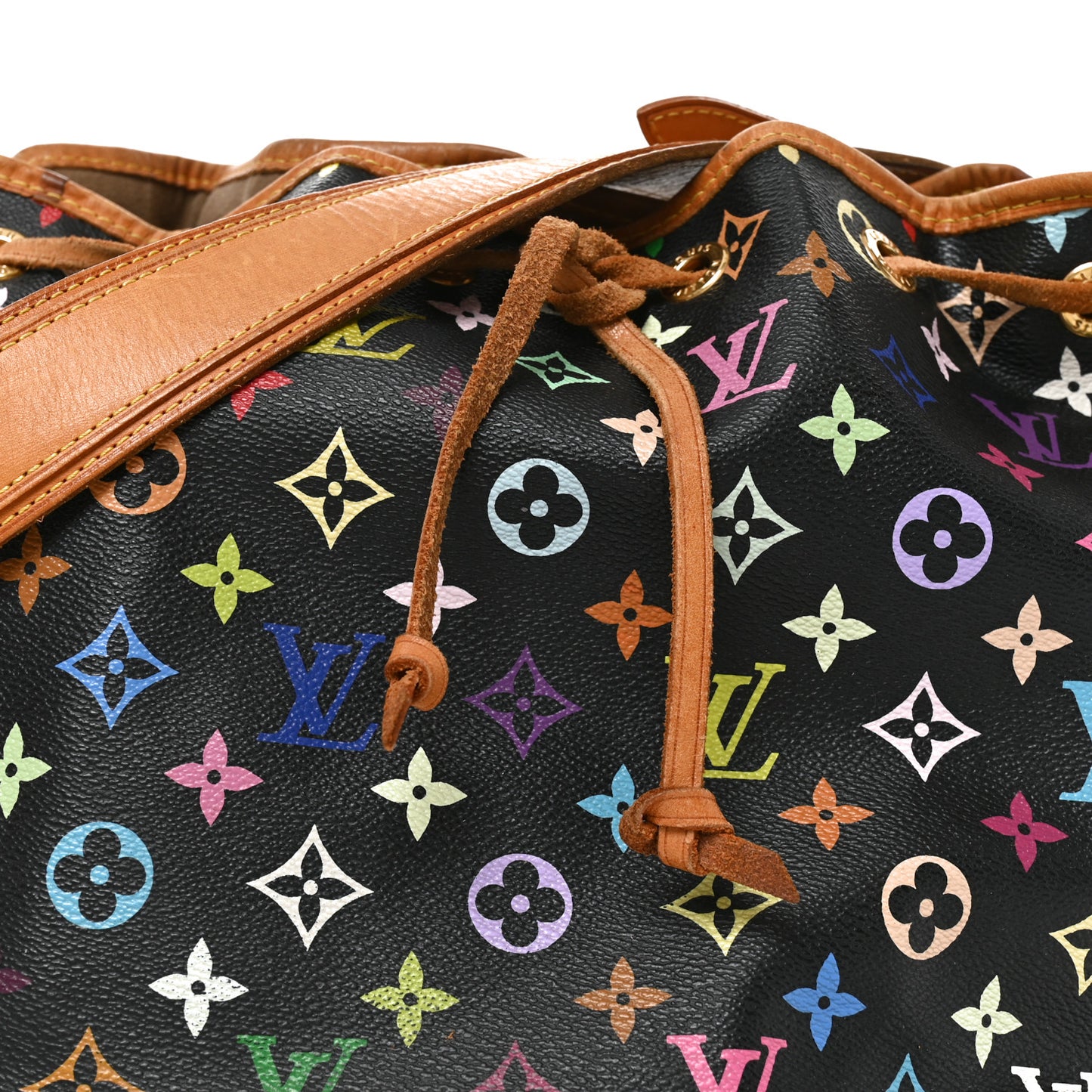 Monogram Multicolor Petit Noe Black