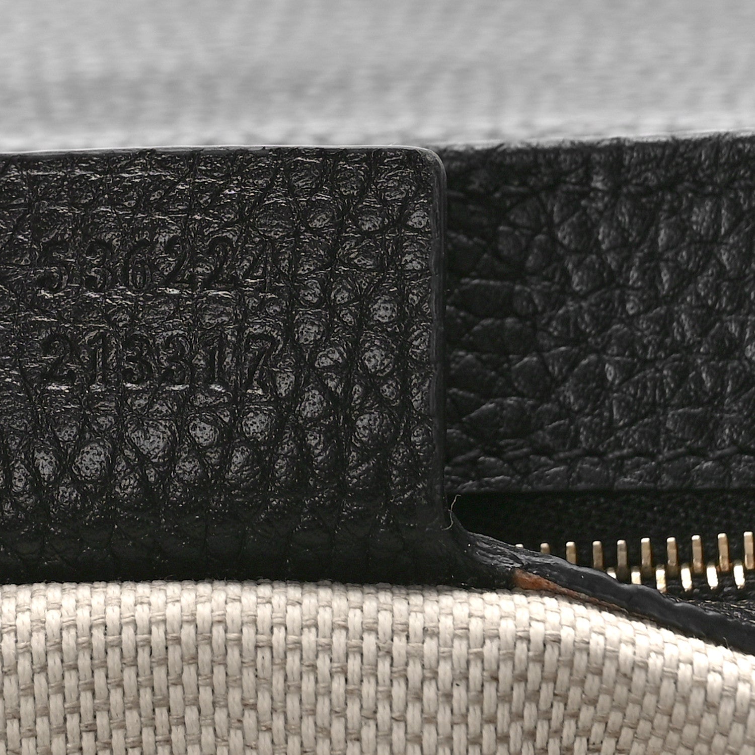 Gucci Pebbled Calfskin Medium Soho Flap Crossbody Black 7 of 9