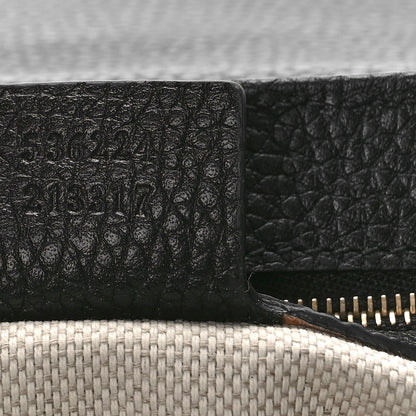 Gucci Pebbled Calfskin Medium Soho Flap Crossbody Black 7 of 9