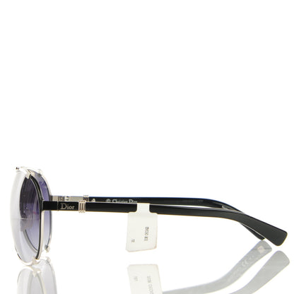 Christian Dior Chicago 2 Aviator Sunglasses Black 3 of 9