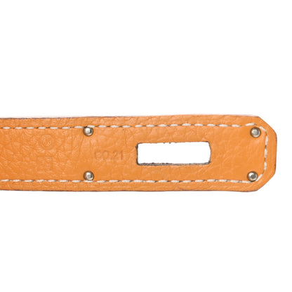 Hermes Taurillon Clemence Birkin 35 Moutarde 9 of 11
