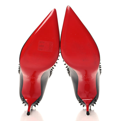 Christian Louboutin Kid Anjalina 85 Pumps 37.5 Black 6 of 8