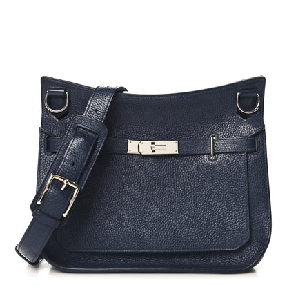 Hermes Taurillon Clemence Jypsiere 28 Bleu Nuit 1 of 11