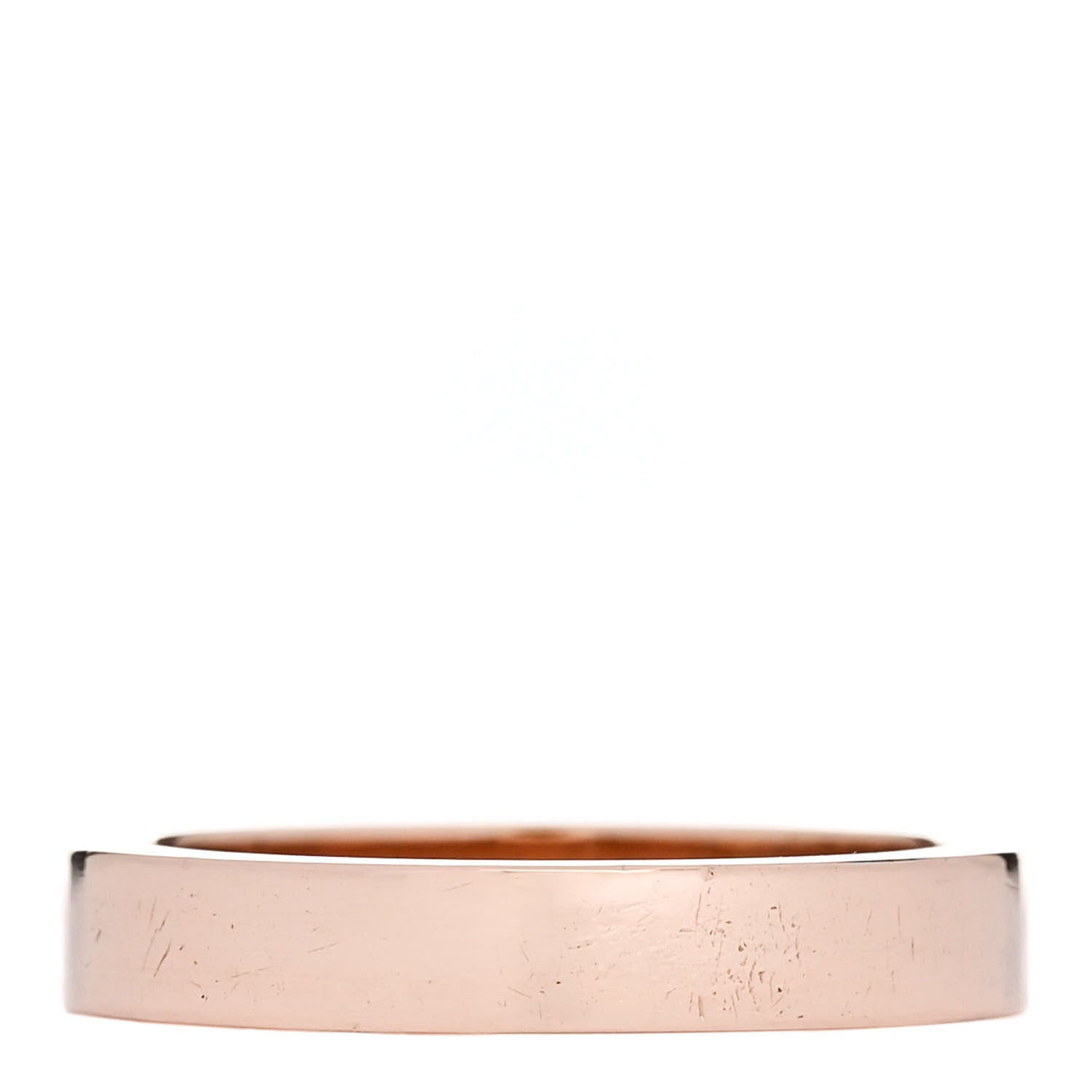 Cartier 18K Pink Gold Diamond 3mm C De Cartier Wedding Band Ring 46 3.75 3 of 6