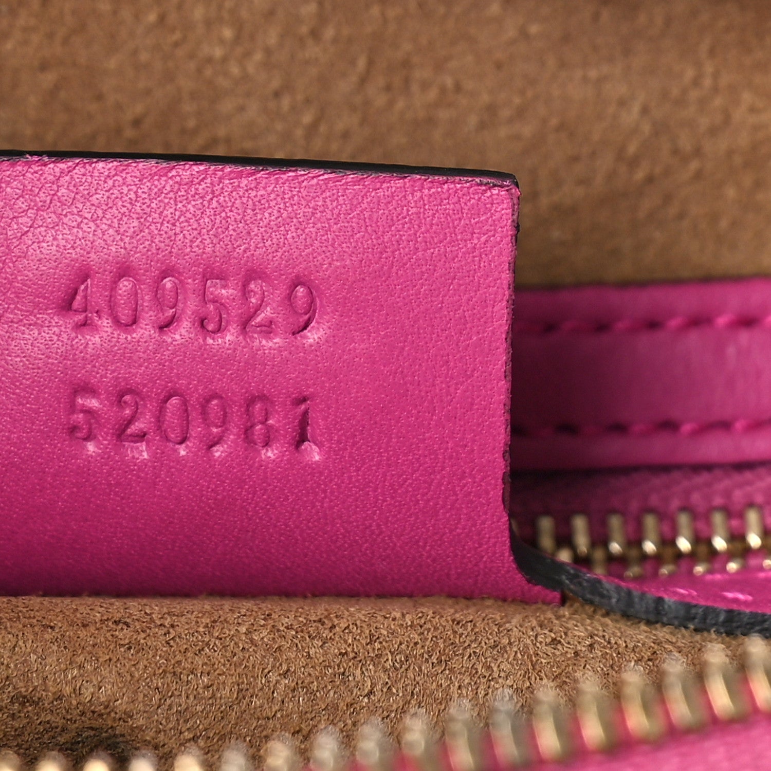 Gucci GG Supreme Monogram Moon Calfskin Small Boston Beige Ebony Hibiscus Red New Rosette 7 of 10
