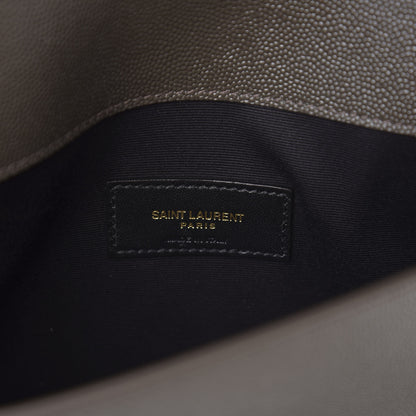 Saint Laurent Grain De Poudre Uptown Pouch Pebble 5 of 6