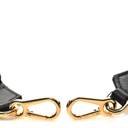 Loewe Calfskin Jacquard Webbing Anagram Strap Black 3 of 4