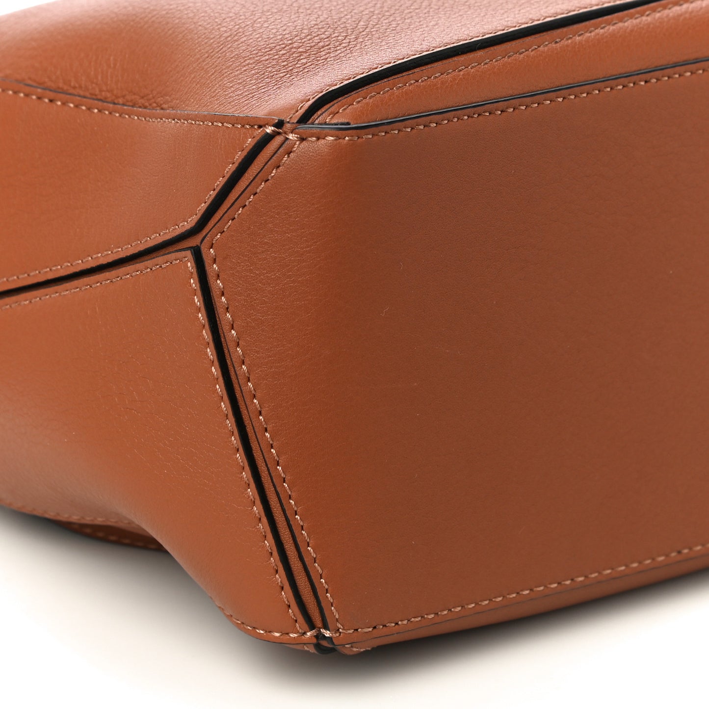 Calfskin Small Puzzle Bag Tan