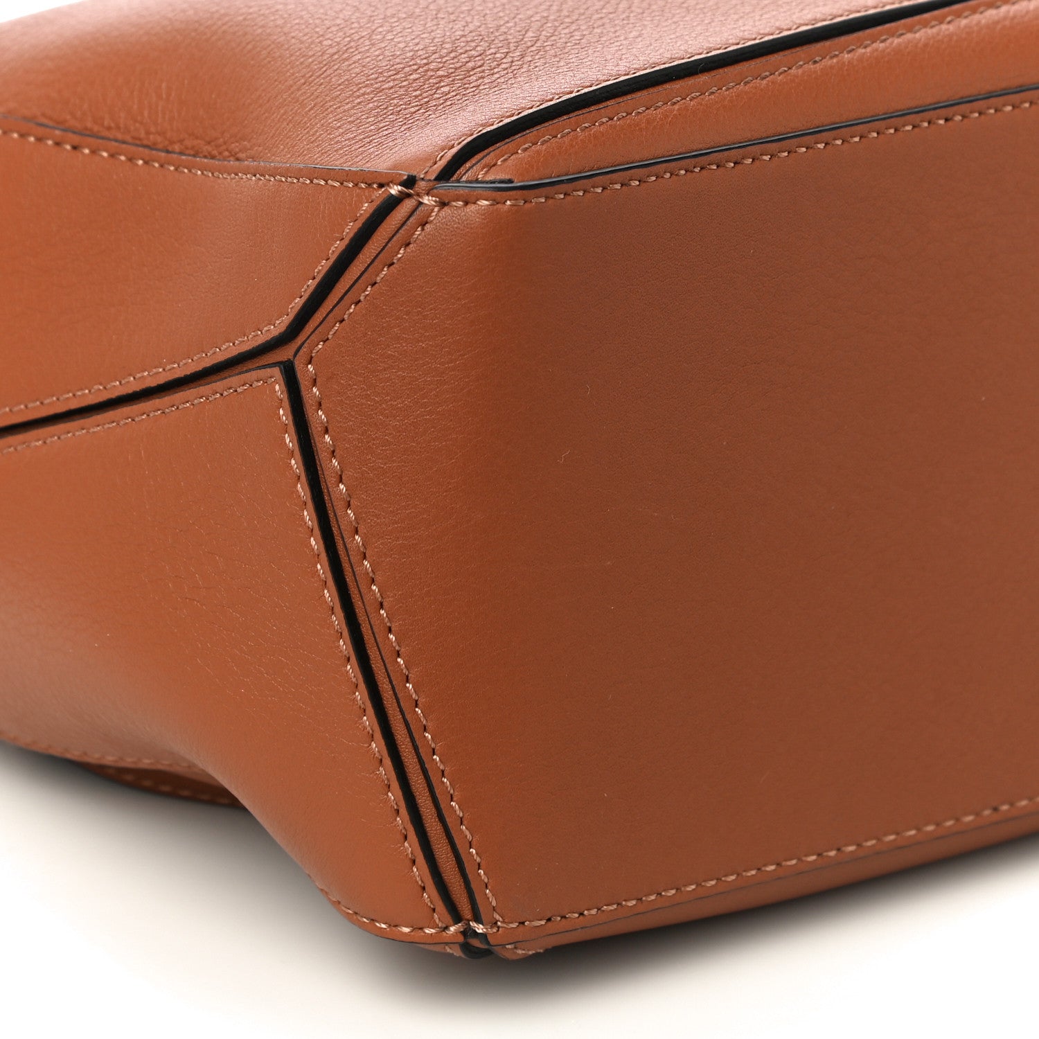 Loewe Calfskin Small Puzzle Bag Tan 8 of 10