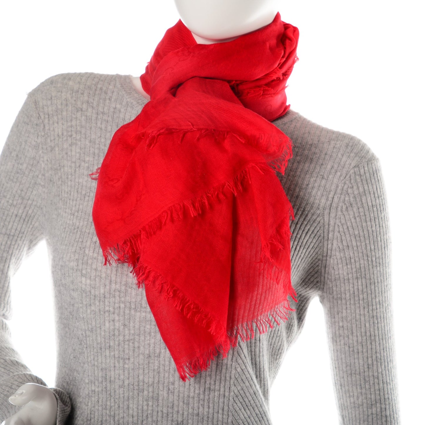 Modal Cotton Summer GGWeb Shawl Flame