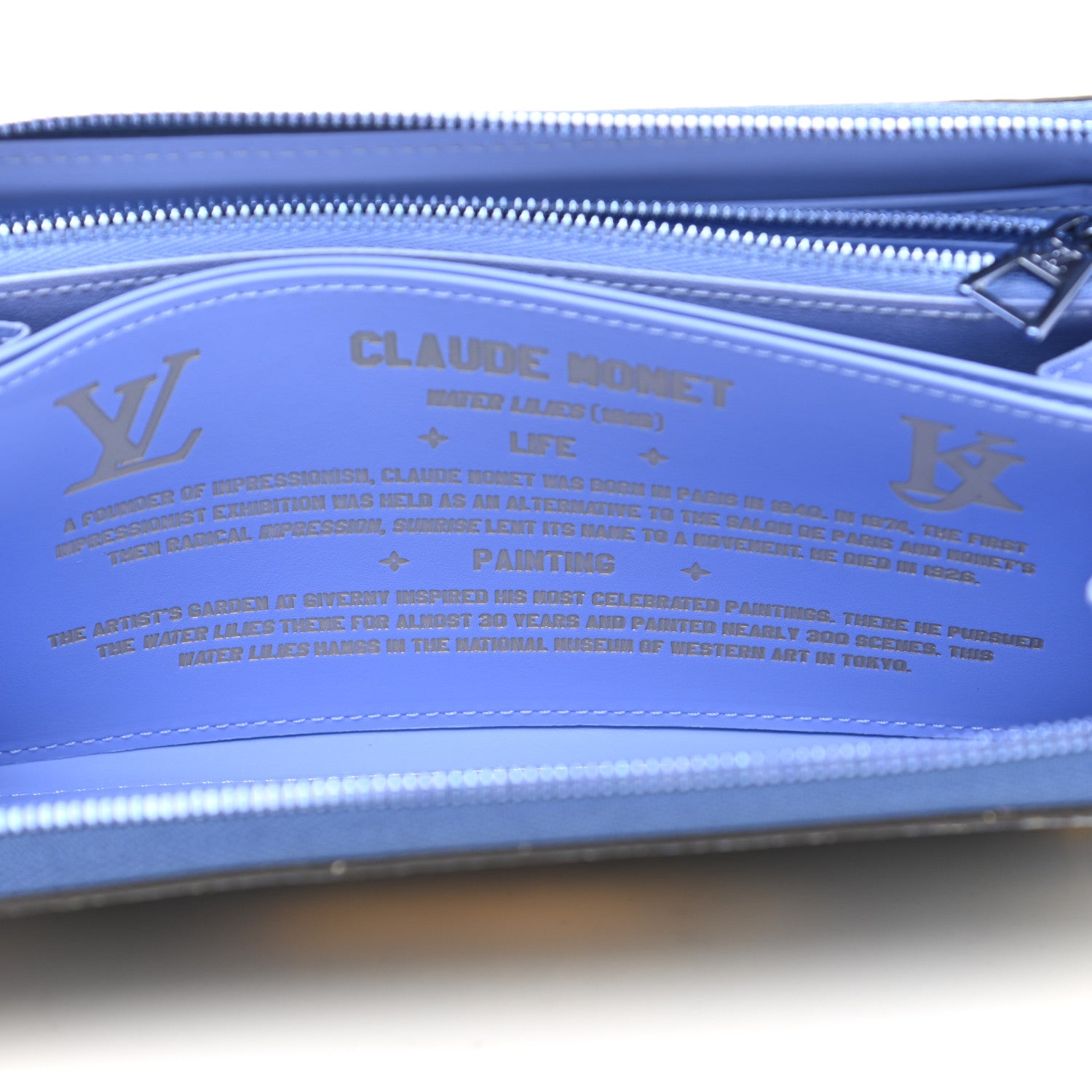 Louis Vuitton Masters Monet Zippy Wallet 7 of 13