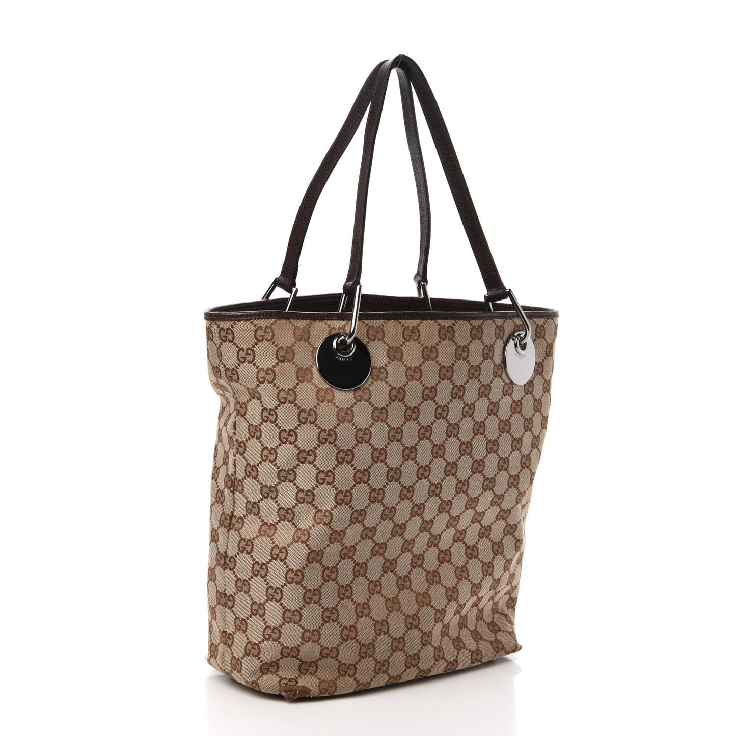 Monogram Large Eclipse Tote Dark Brown