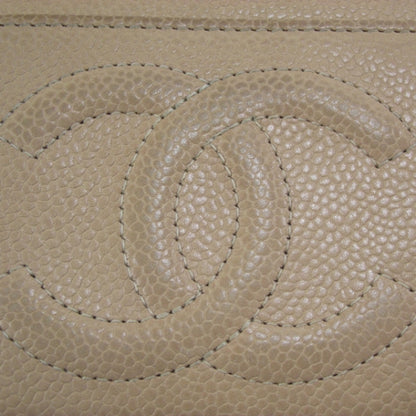 Chanel Caviar CC Flap Wallet Beige 10 of 10