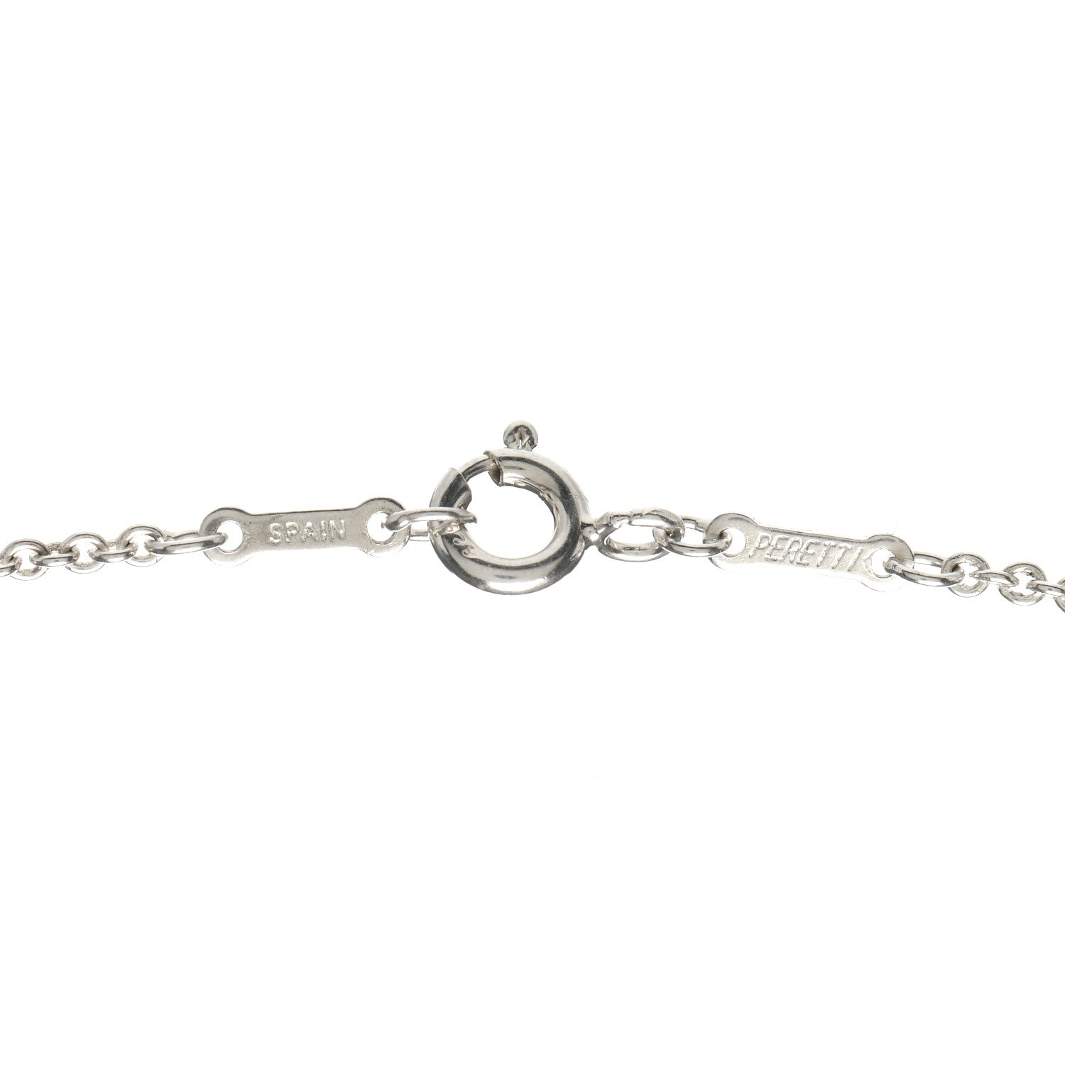 Tiffany Sterling Silver Elsa Peretti Infinity Cross Pendant Necklace 4 of 5