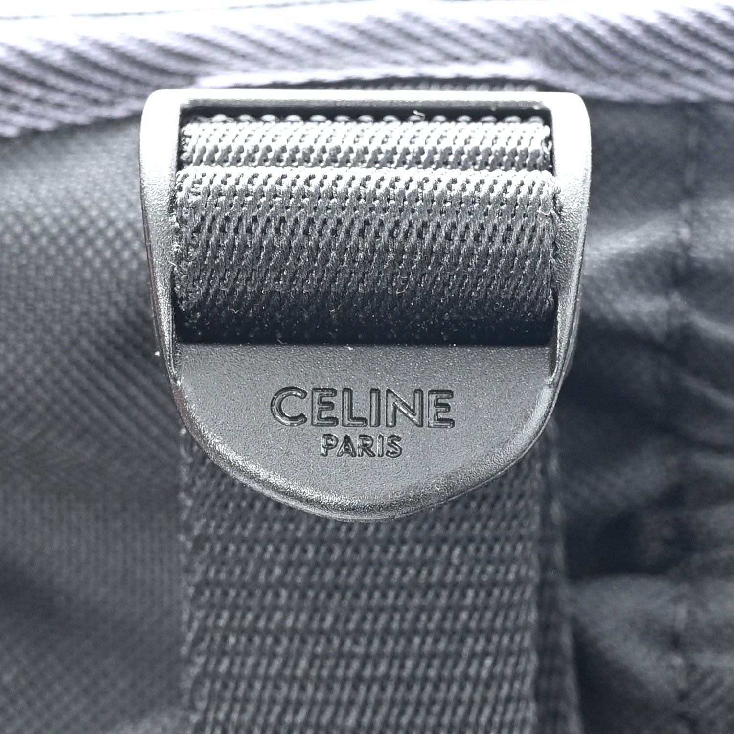 Celine Canvas Small Trekking Messenger Bag Black 8 of 14