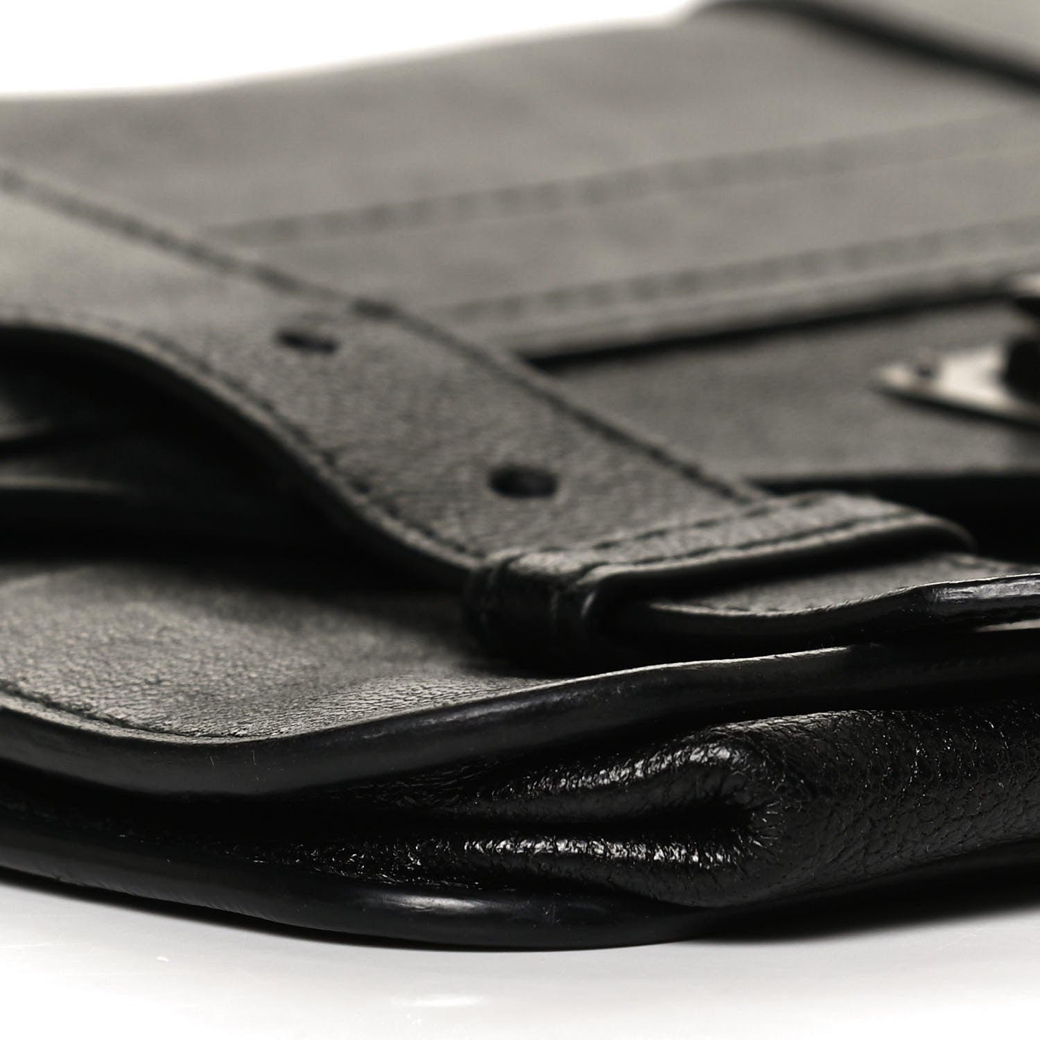 Proenza Schouler Lambskin PS1 Large Chain Wallet Black 8 of 9