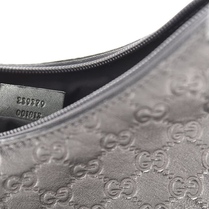 Gucci Guccissima Small Shoulder Bag Pewter 9 of 10