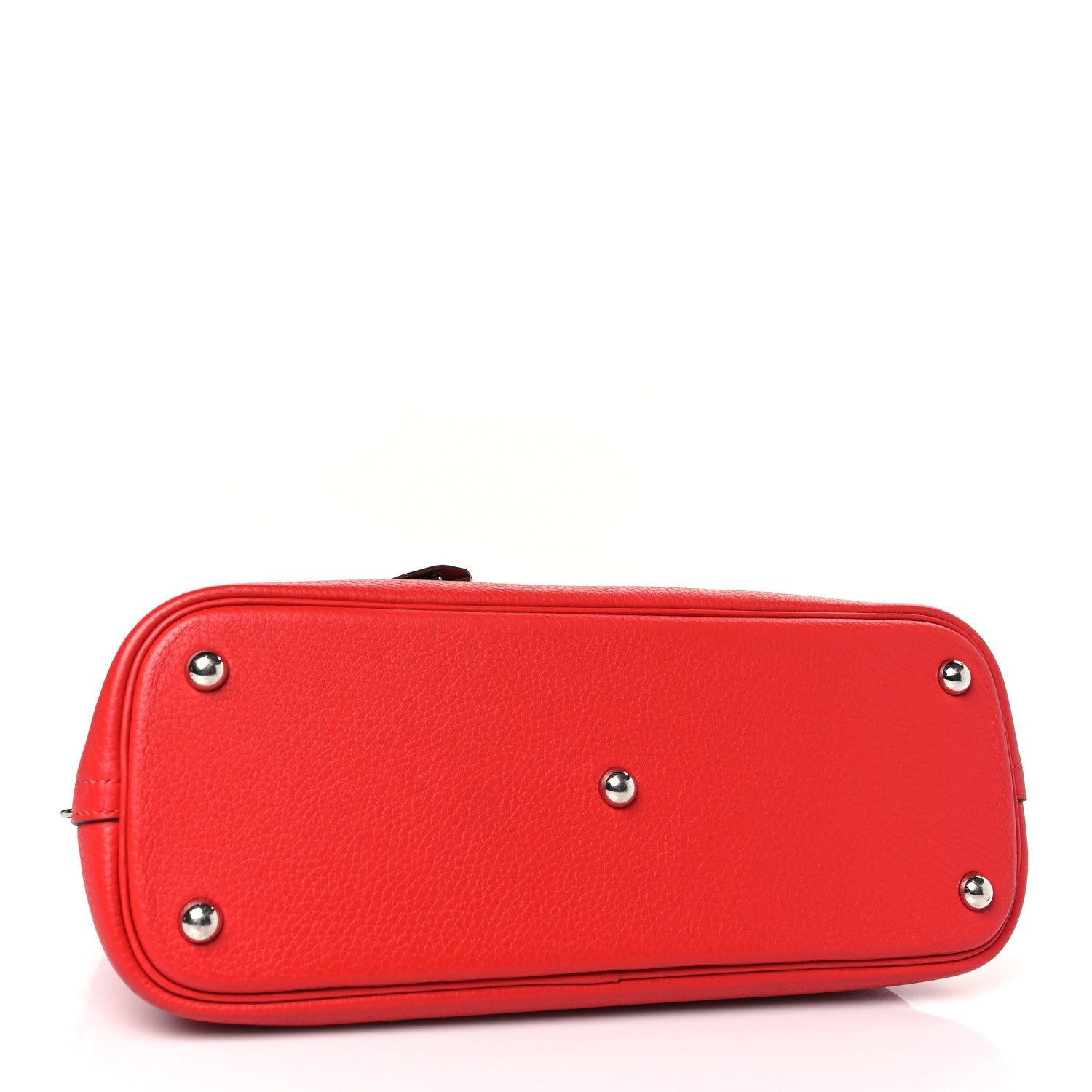 Hermes Taurillon Clemence Bolide 31 Rouge Tomate 4 of 10