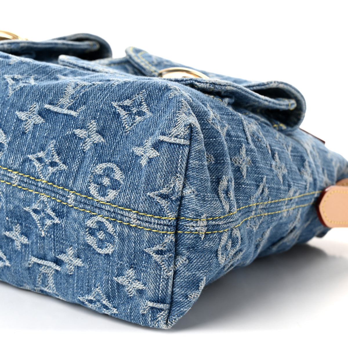 Monogram Denim Baggy NM Blue