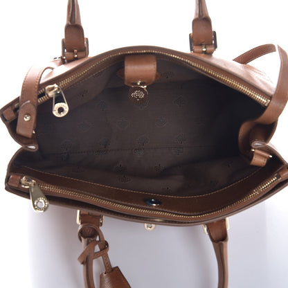 Mulberry Classic Grain Small Bayswater Double Zip Tote Oak 6 of 10