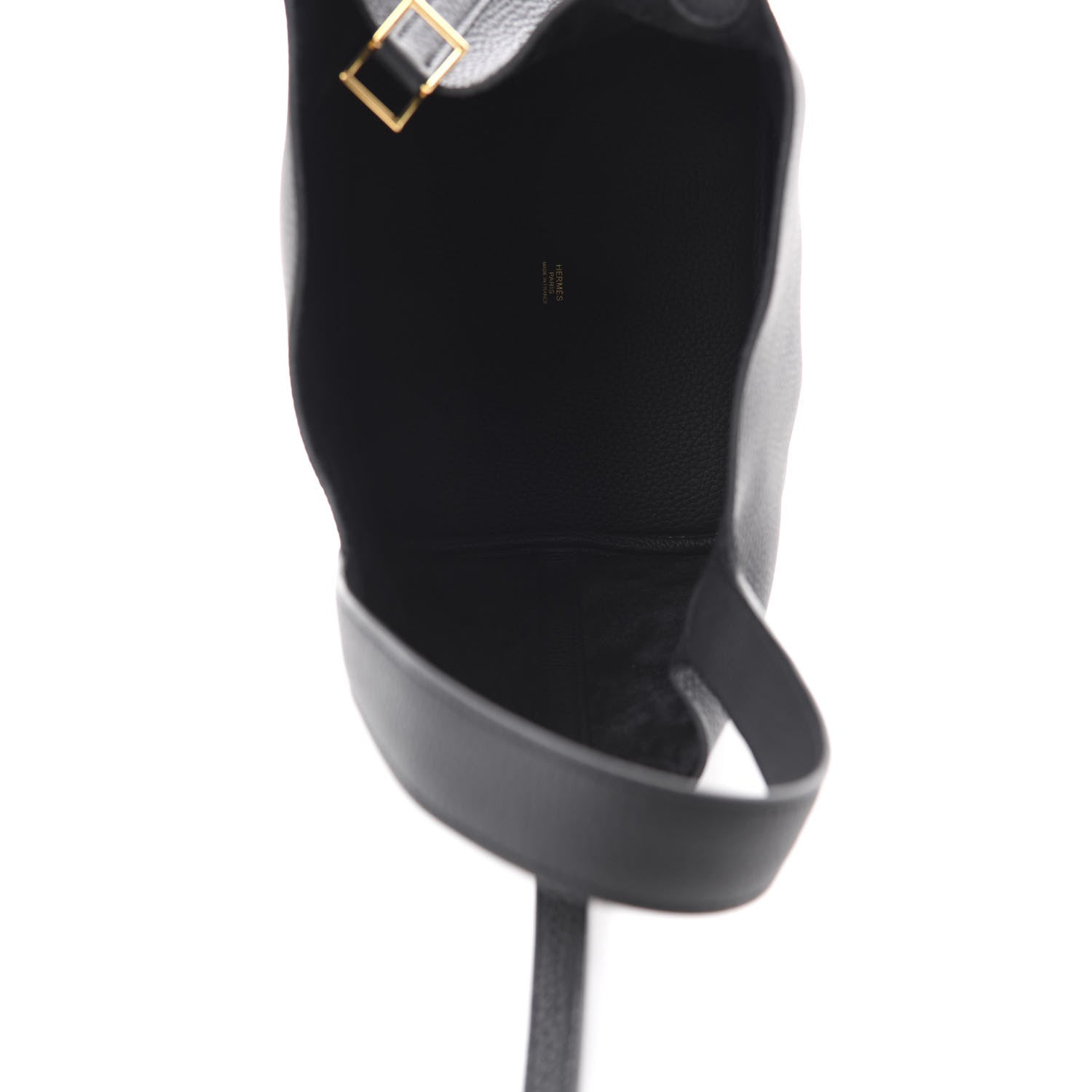 Hermes Taurillon Clemence Picotin Lock 22 MM Black 5 of 10