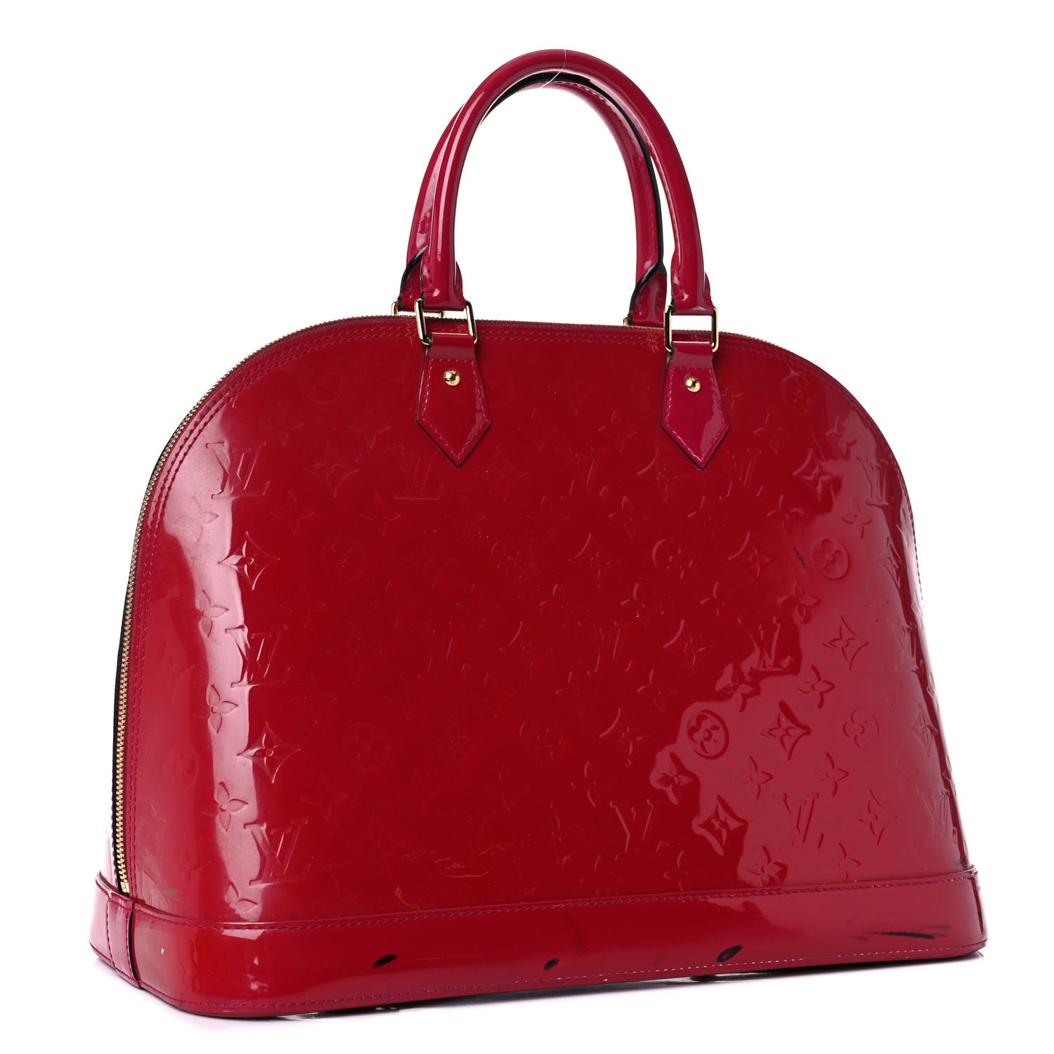 Louis Vuitton Vernis Alma GM Rose Indien 3 of 23