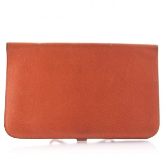 Togo Dogon Compact Wallet Orange