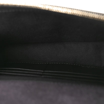 Fendi Vitello Liberty Fun Fair Metal Studded Tube Wallet on Chain Black Multicolor 5 of 8