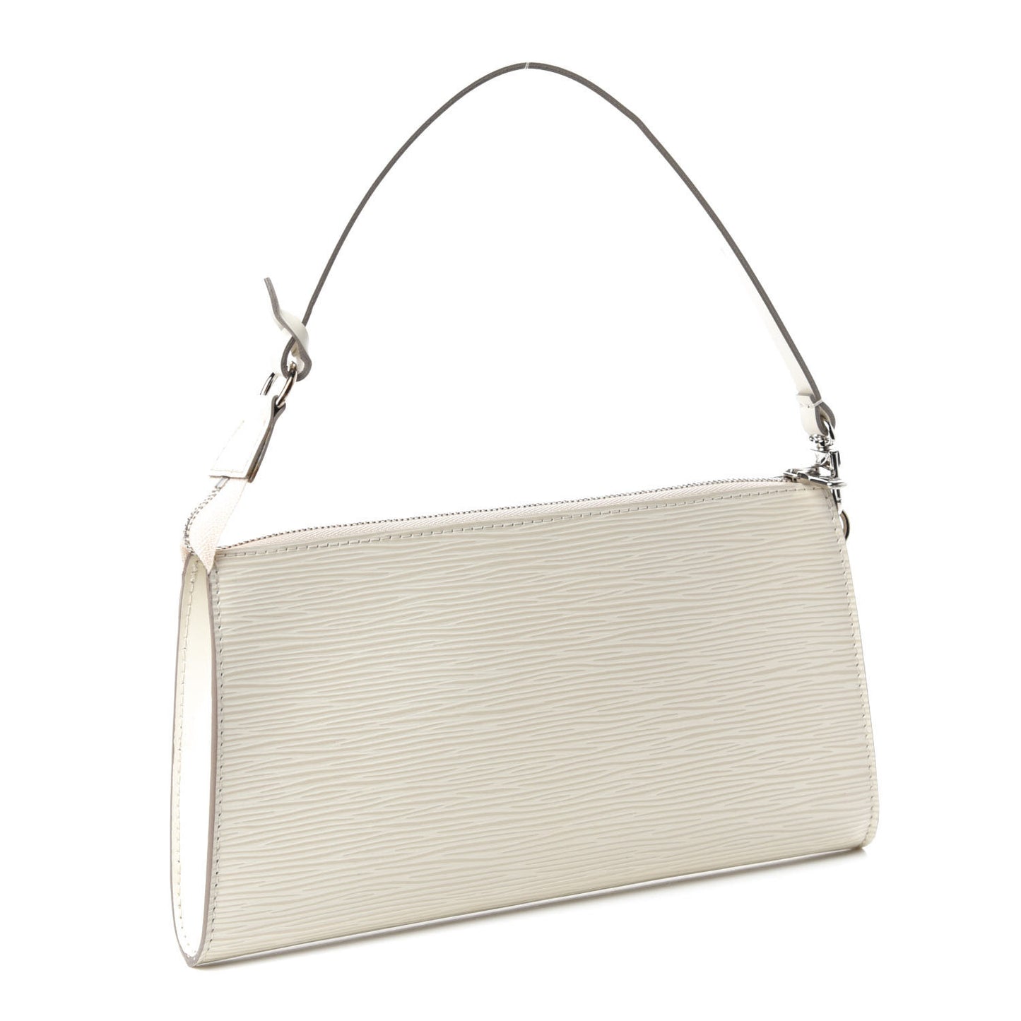 Epi Pochette Accessories 24 Ivory