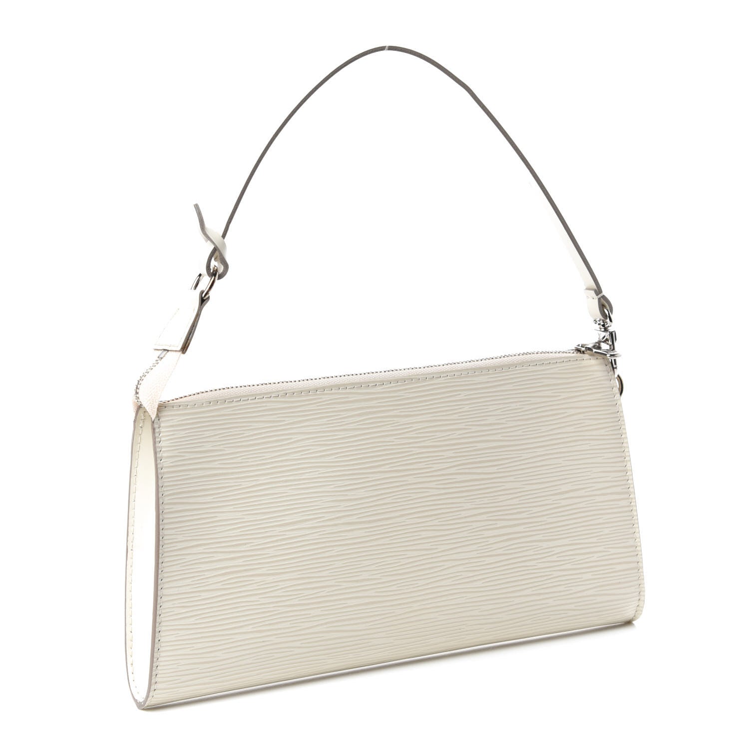 Louis Vuitton Epi Pochette Accessories 24 Ivory 3 of 12