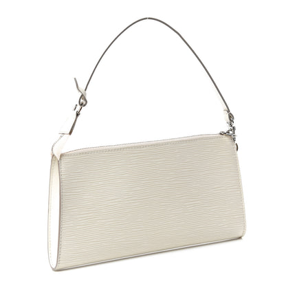 Louis Vuitton Epi Pochette Accessories 24 Ivory 3 of 12