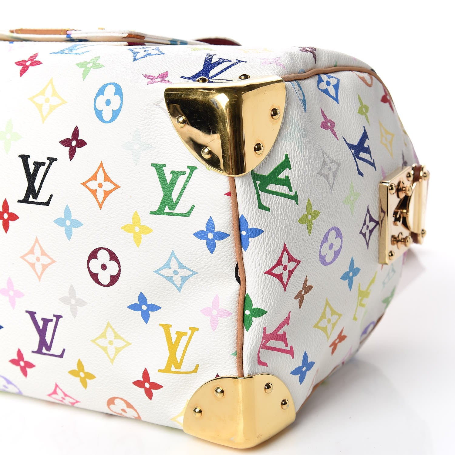 Louis Vuitton Monogram Multicolor Speedy 30 White 6 of 14