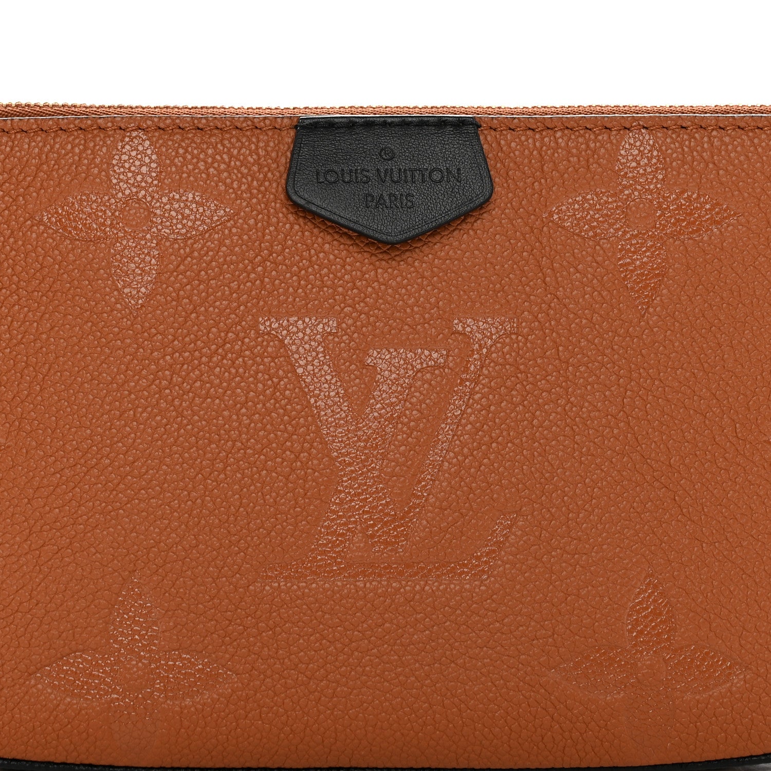 Louis Vuitton Empreinte Monogram Giant Wild At Heart Multi Pochette Accessories Mini Pochette Caramel 6 of 9