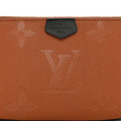 Louis Vuitton Empreinte Monogram Giant Wild At Heart Multi Pochette Accessories Mini Pochette Caramel 6 of 9