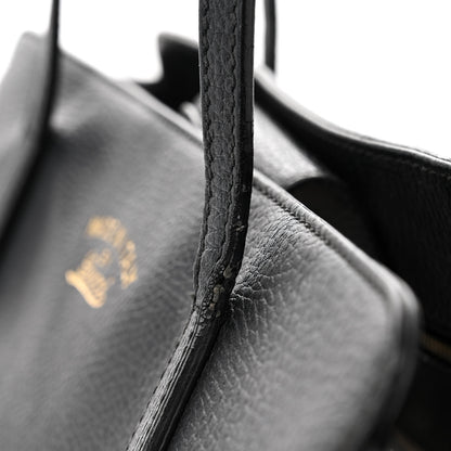Gucci Pebbled Calfskin Medium Swing Tote Black 15 of 21