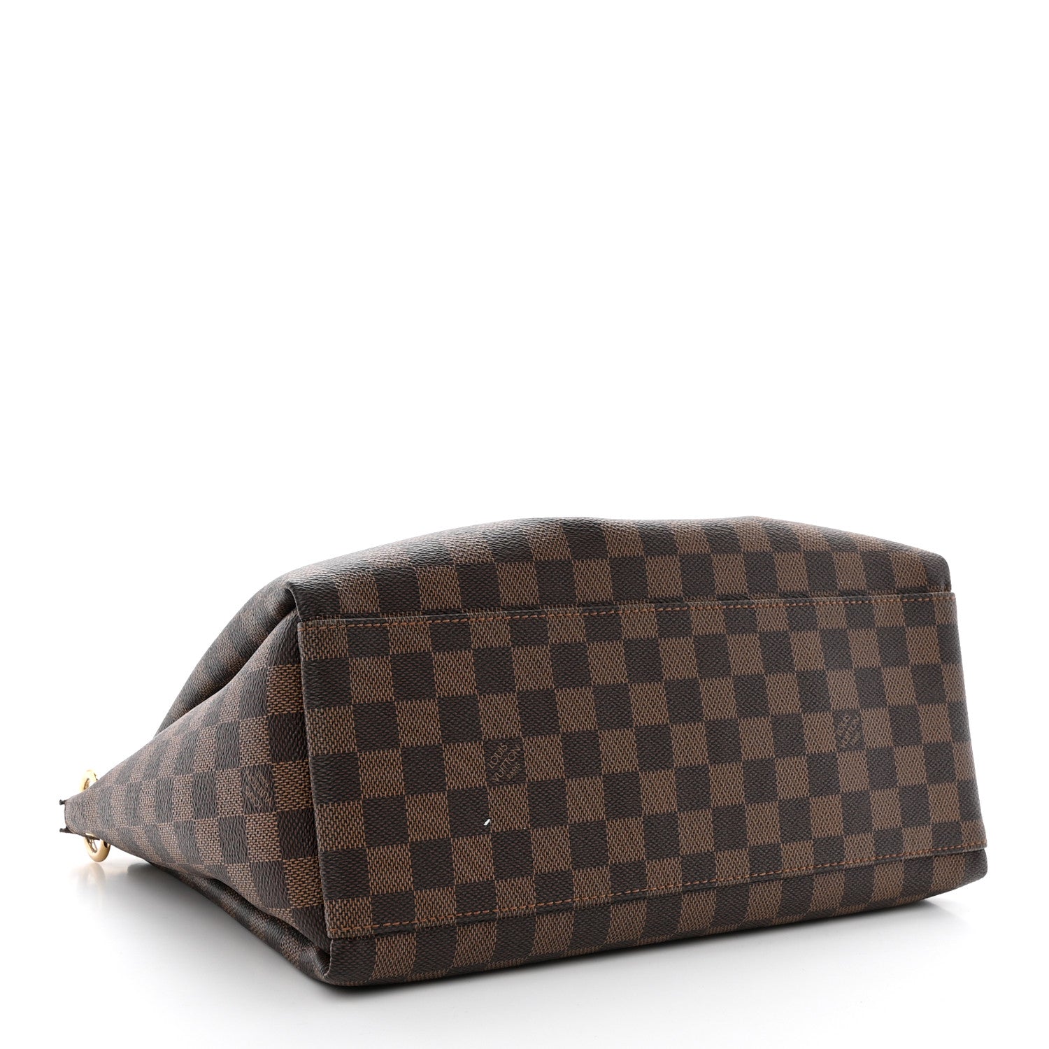Louis Vuitton Damier Ebene Odeon Tote MM Black 4 of 10