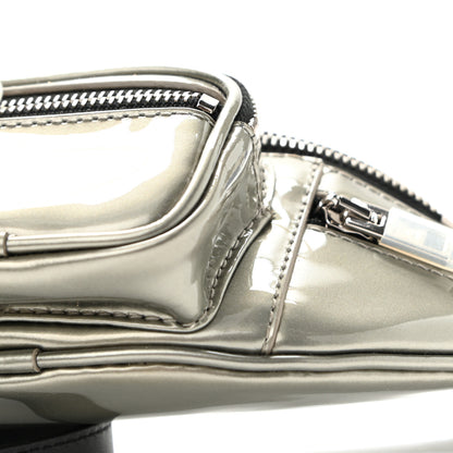 Alexander Wang Metallic Lambskin Mini Attica Belt Bag Silver 8 of 9