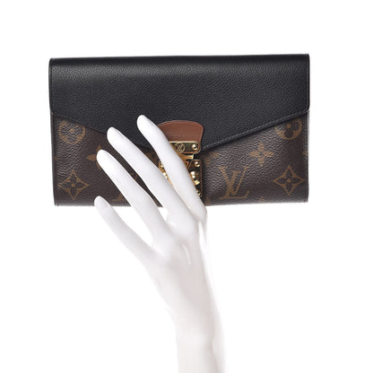 Louis Vuitton Monogram Pallas Wallet Black 2 of 9
