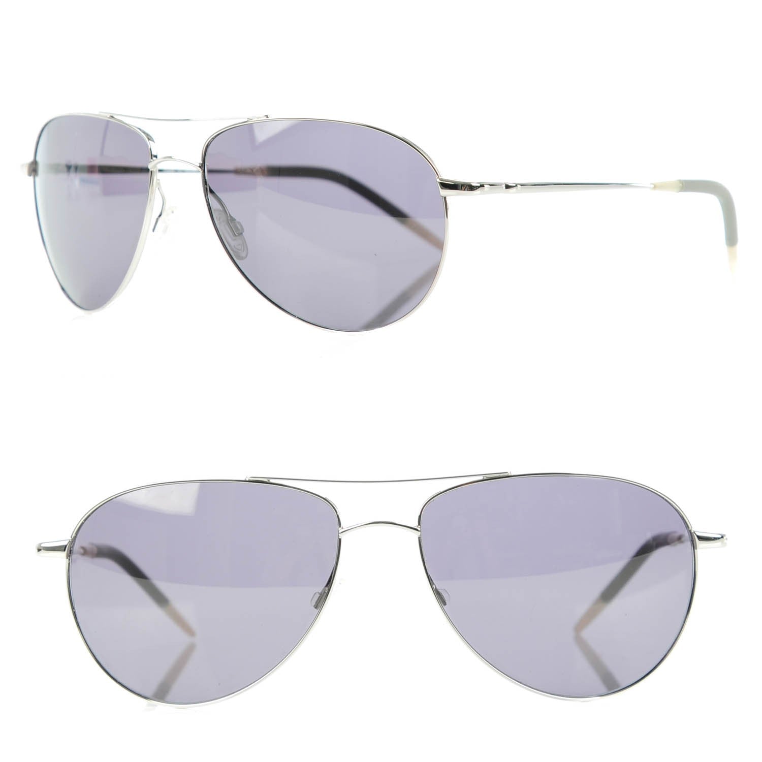 Oliver Peoples Benedict Aviator Sunglasses 1 of 5