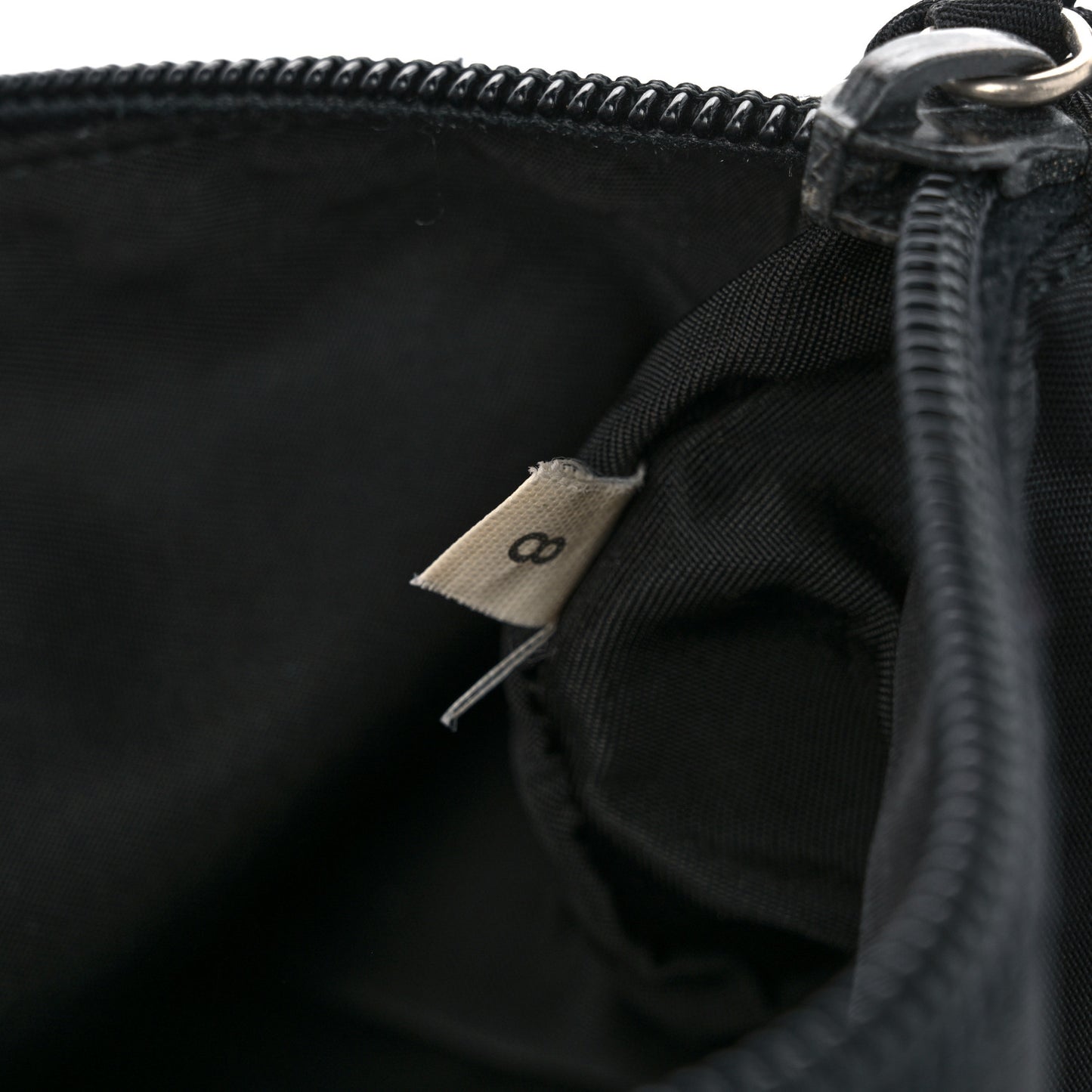 Tessuto Nylon Sport Pochette Black