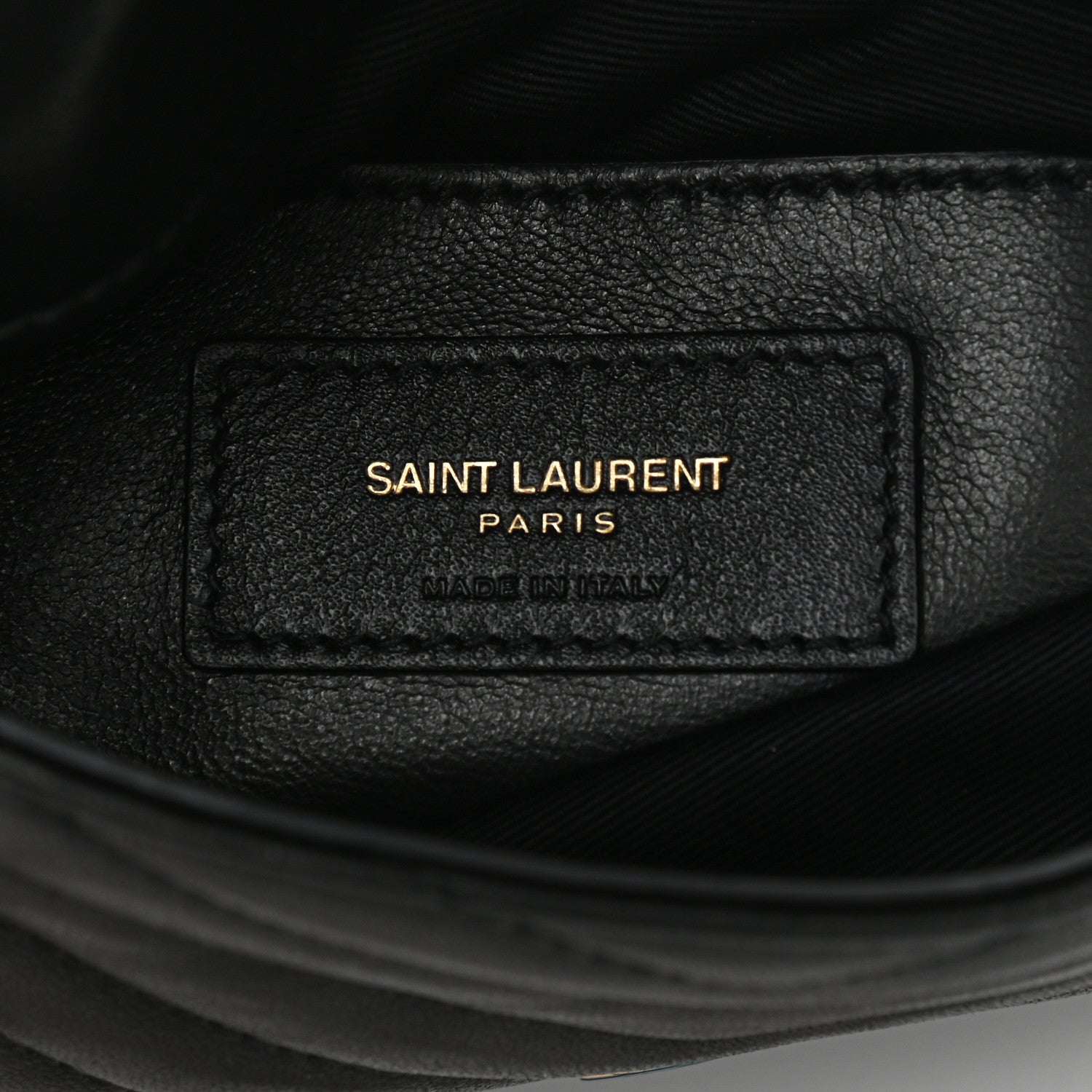 Saint Laurent Lambskin Quilted Double Flap Bag Black 5 of 8